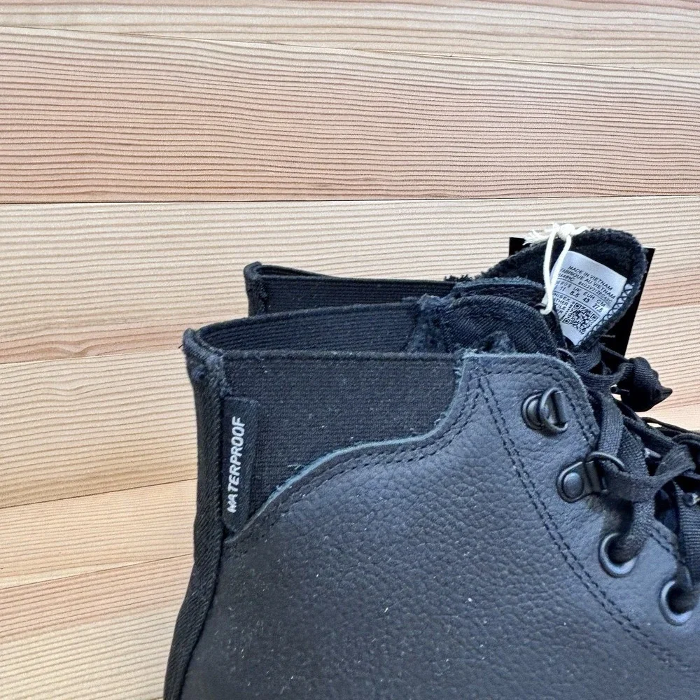 Converse Chuck Taylor All Star City Trek Black Waterproof Boot A04481C Men 9.5